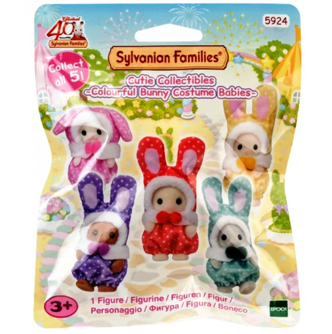 Slyvanian Families Baby Colourful Bunnies Costume Series