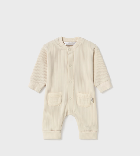 Mayoral Beige Teddy Romper