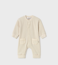 Mayoral Beige Teddy Romper