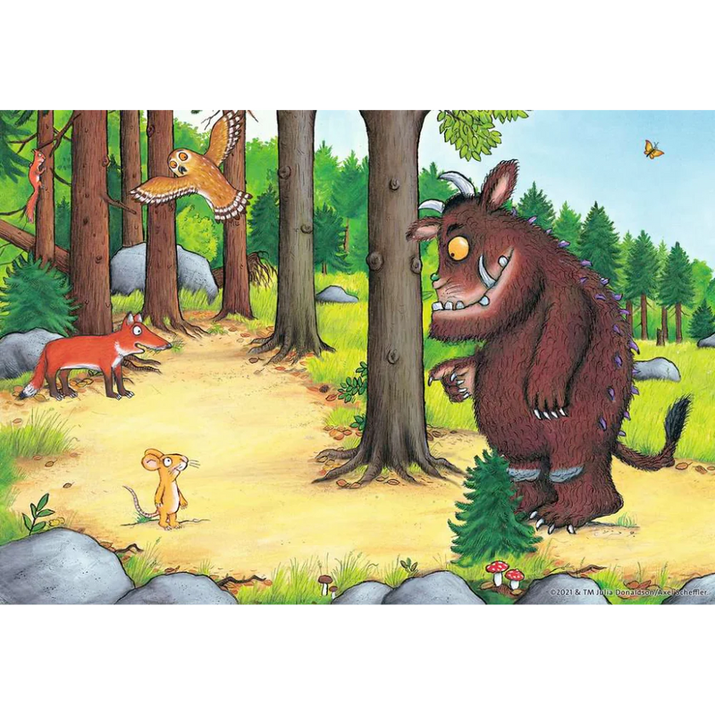 The Gruffalo 2 x 12 puzzles