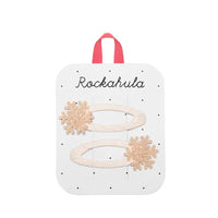 Rockahula Shimmer Snowflake Clips