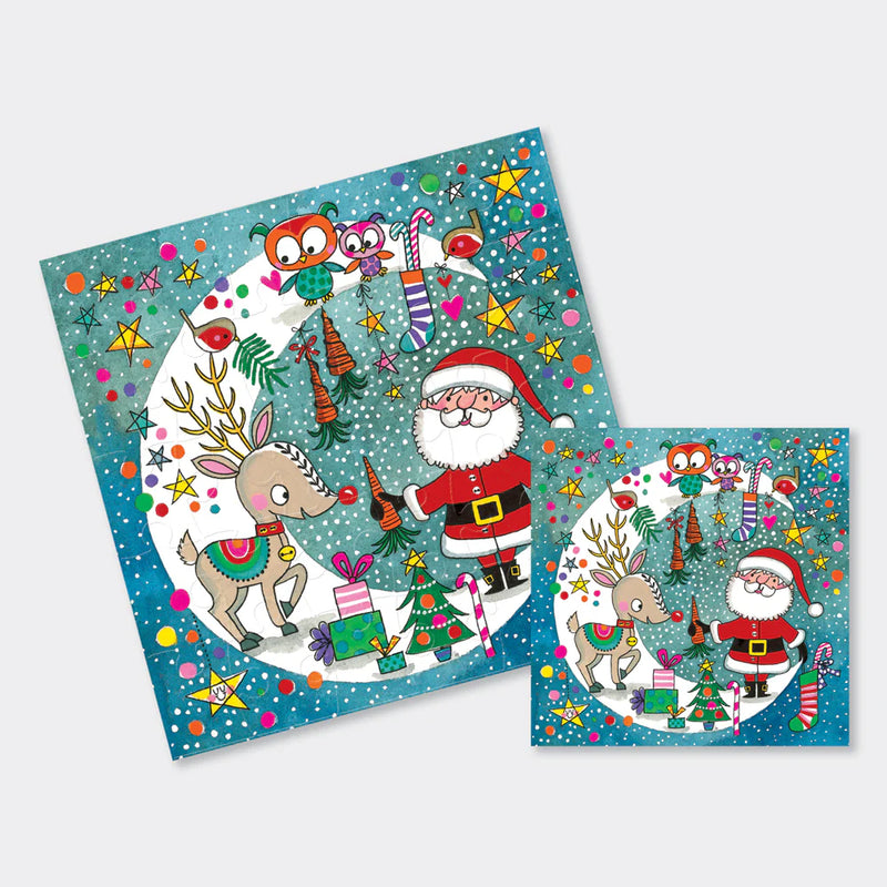 Rachel Ellen Christmas Jigsaw Card