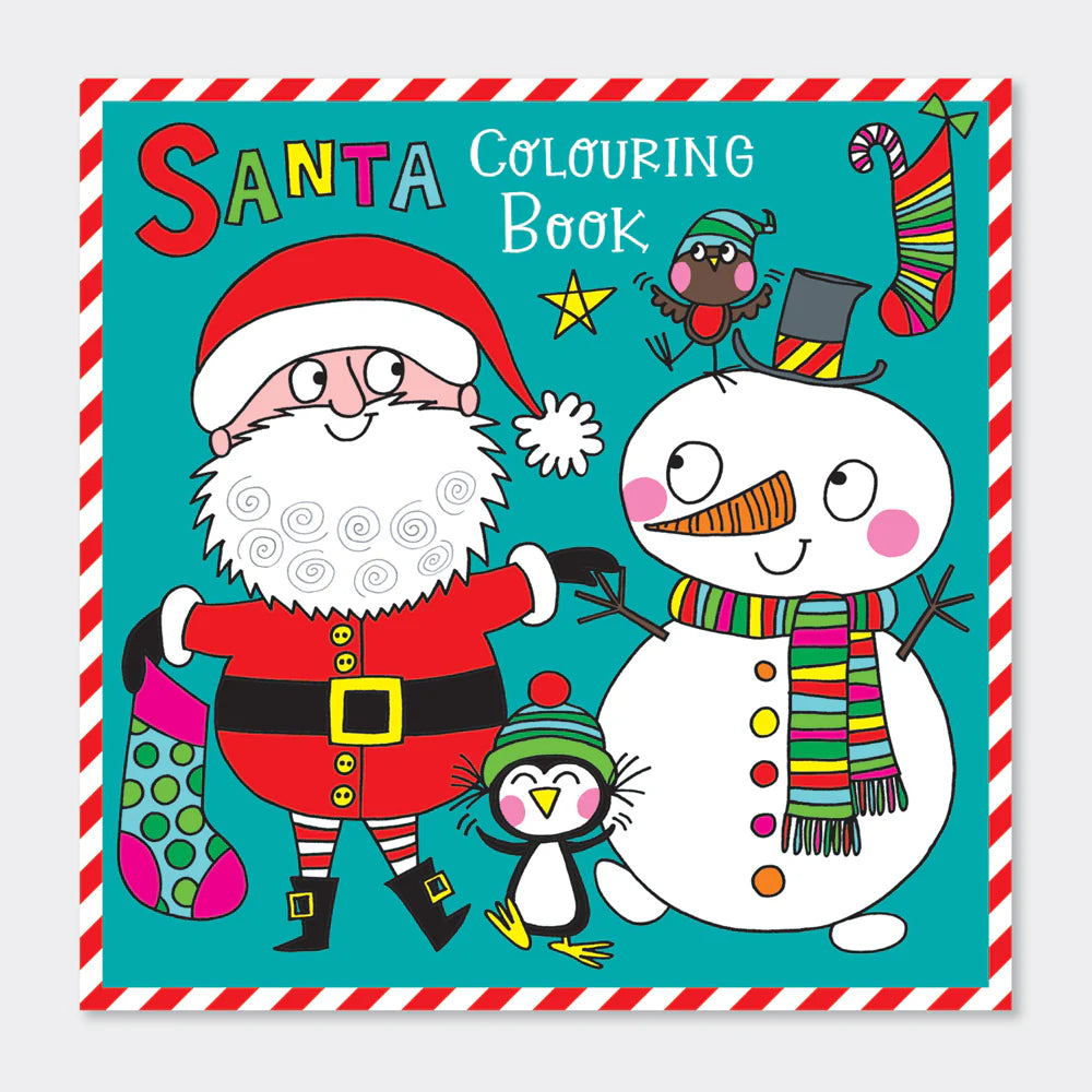 Rachel Ellen Santa Colouring Book