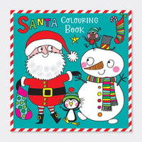 Rachel Ellen Santa Colouring Book