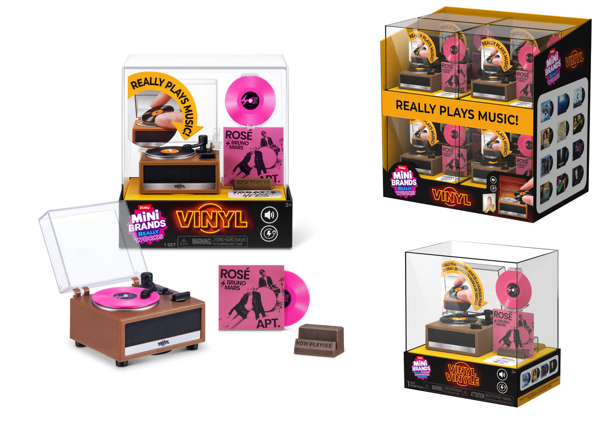 Mini Brands Really Works Vinyl Playlet