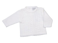 Dandelion White Cable Knitted Top and Leggings