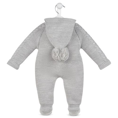 Grey Knitted Pram Suit