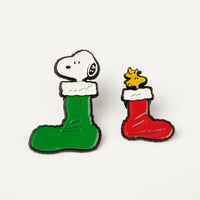 Peanuts Snoopy and Woodstock Pin - Stockings Set of 2 (Limited Edition)