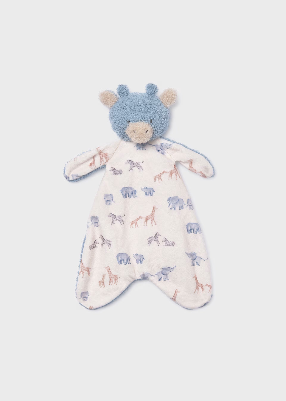Mayoral Baby Comforter and Dummy Holder Blue