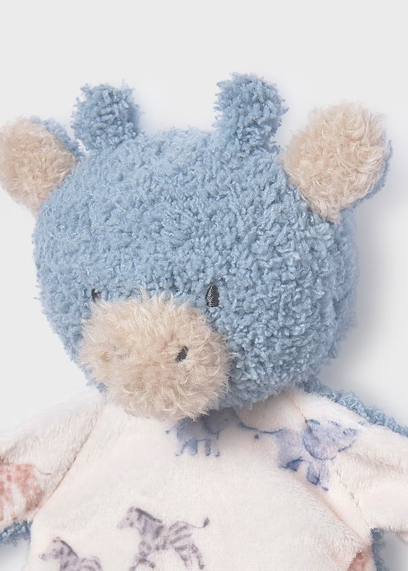 Mayoral Baby Comforter and Dummy Holder Blue