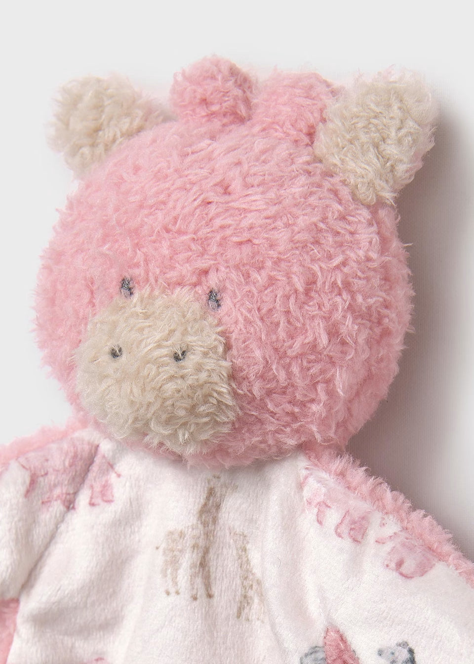 Mayoral Baby Comforter and Dummy Holder Pink