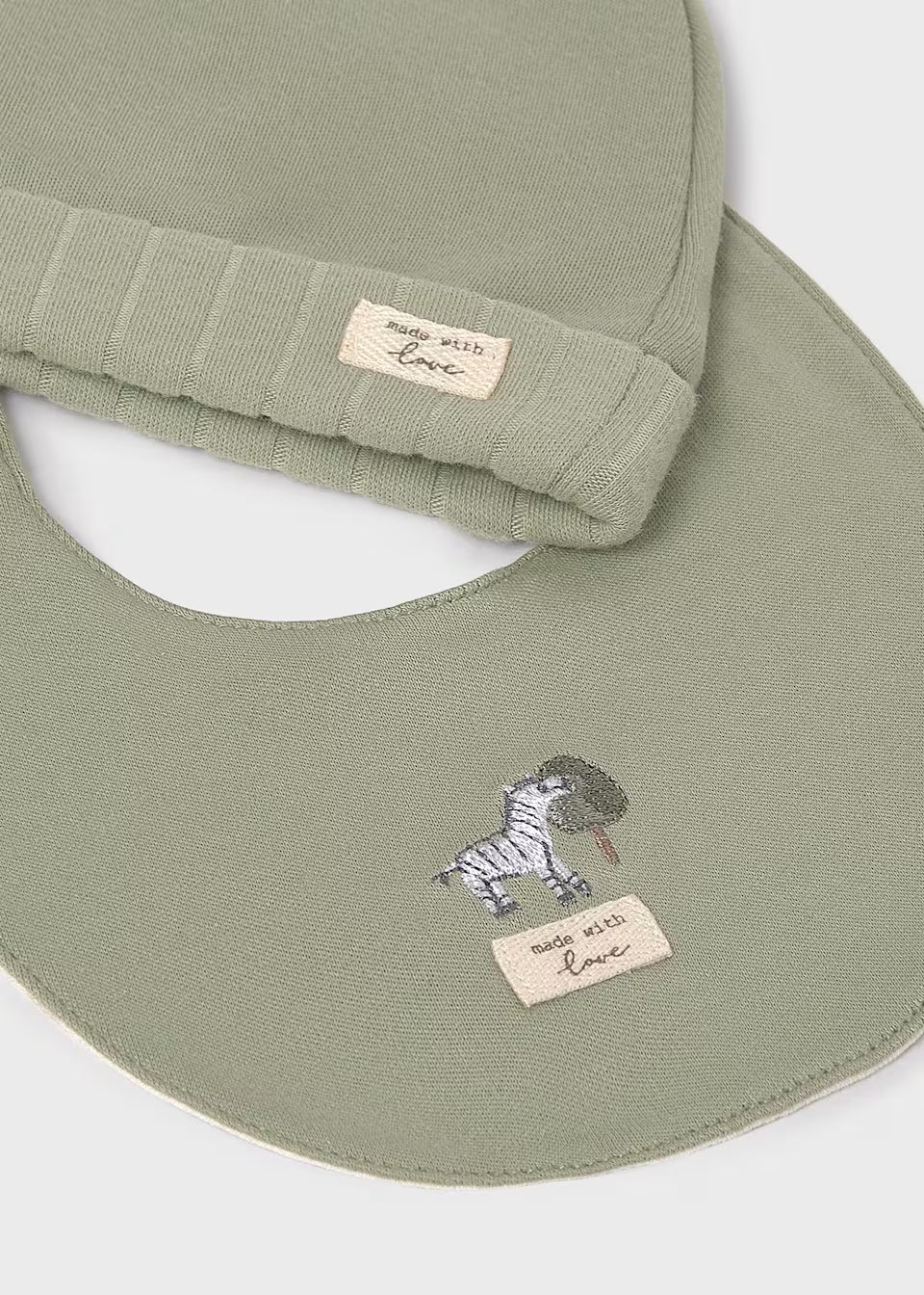 Mayoral Beige/Green Three Piece Unisex Gift Set