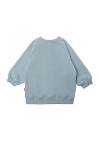 Light blue sweatshirt with "Croissant" print
