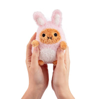 Mini Sitting Plush Toy - Pink Bunny Ricespud - Bunny Rabbit