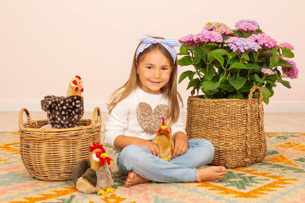 Rooster 17 cm - plush toy - soft toy