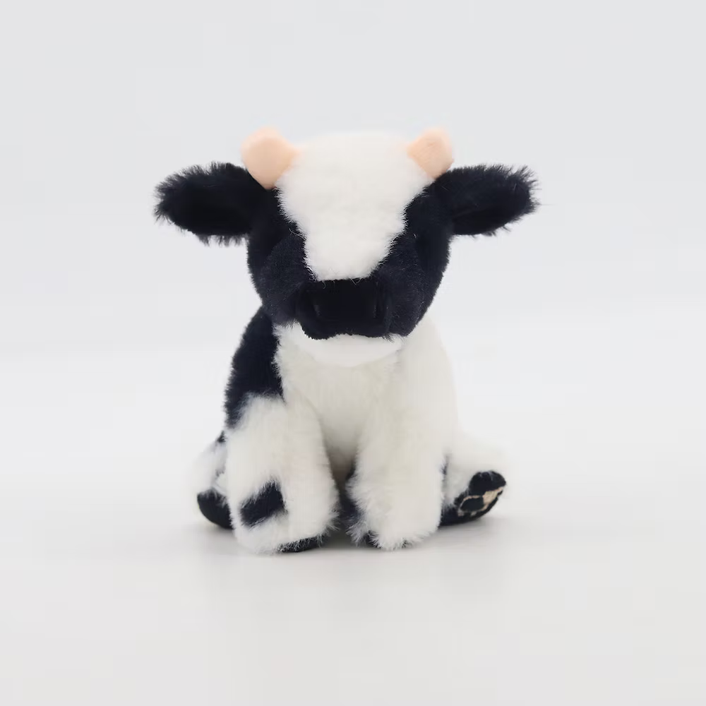 Mini Black and White Cow