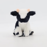 Mini Black and White Cow