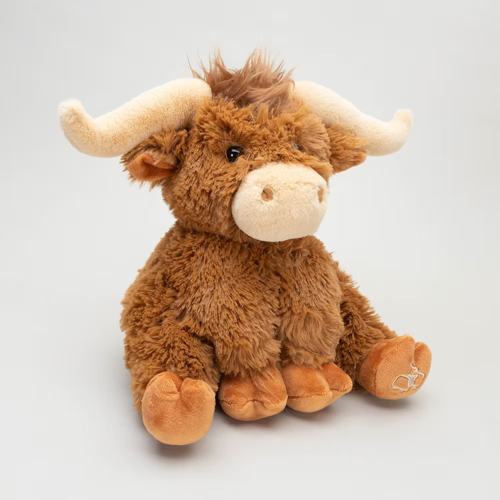 Medium Horny Brown Highland Cow