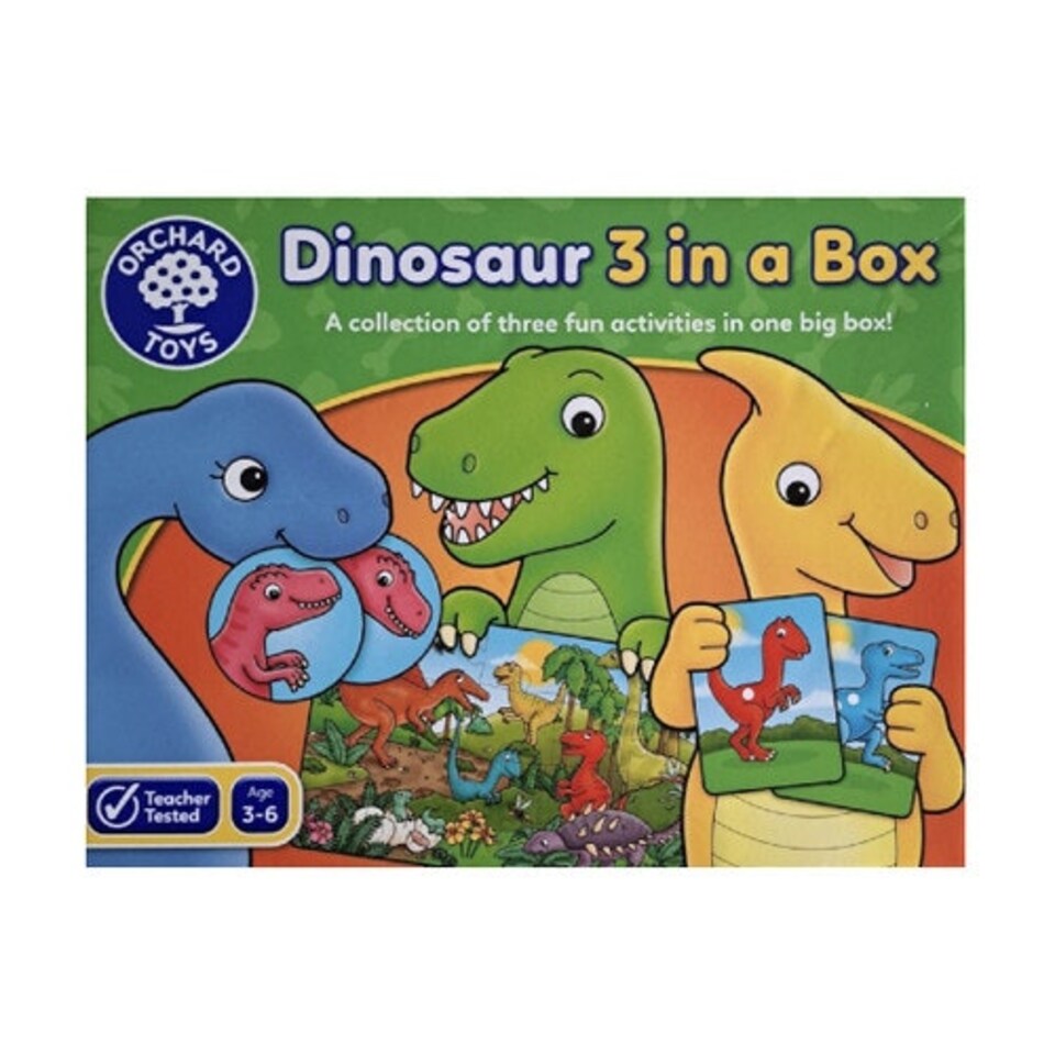 Dinosaur Three In a Box