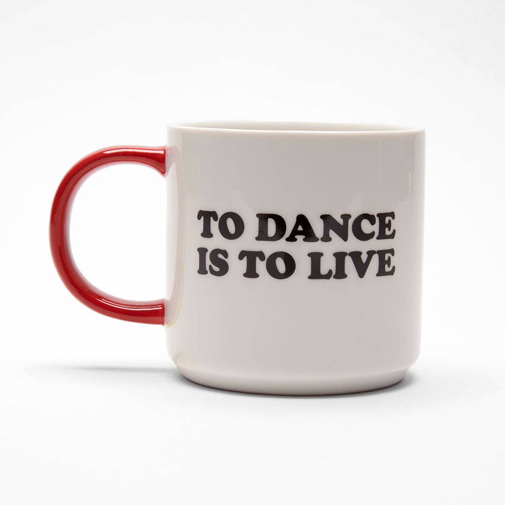Snoopy To Dance is To Live Mug