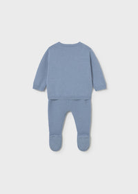 Mayoral Knitted Blue Elephant Set