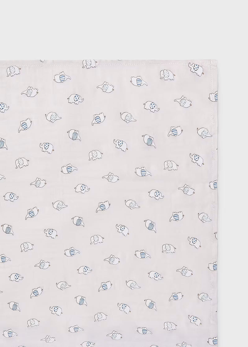 Mayoral Large Muslin Cloth Elephant