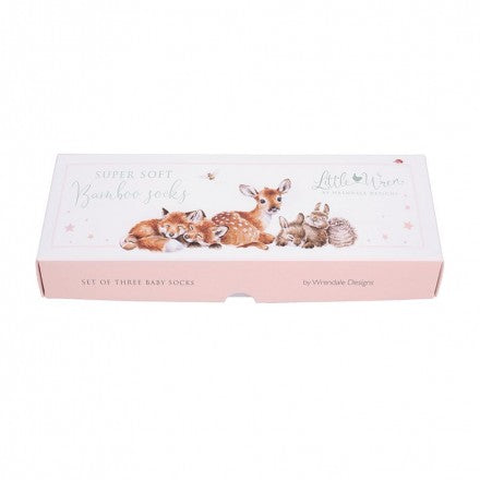 Little Forest Woodland Animal Baby Socks Set