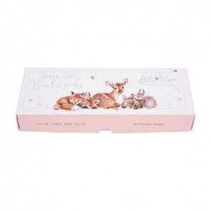 Little Forest Woodland Animal Baby Socks Set