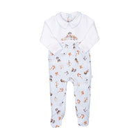 Little Paws Dog Printed Babygrow