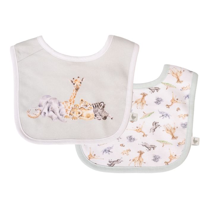 Little Savannah Animal Bib Gift Set