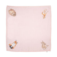 Little Forest Woodland Animal Muslin Gift Set