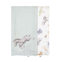 Little Savannah Animal Muslin Gift Set