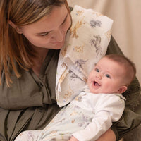 Little Savannah Animal Muslin Gift Set