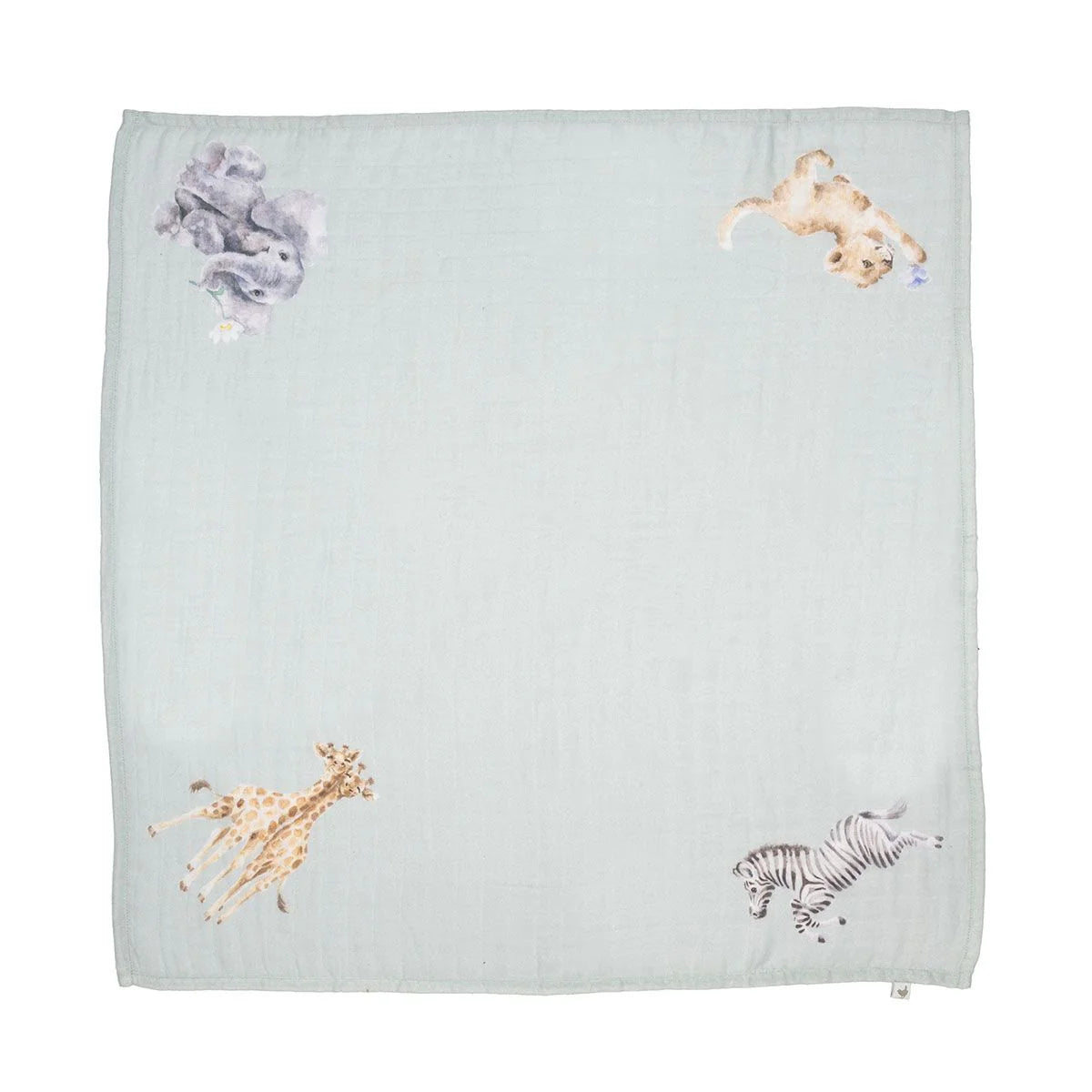 Little Savannah Animal Muslin Gift Set