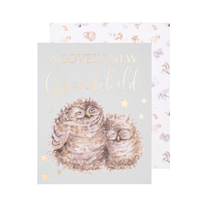 A lovely New Grandchild Card