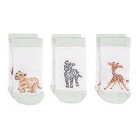 Little Savannah Animal Baby Socks Set