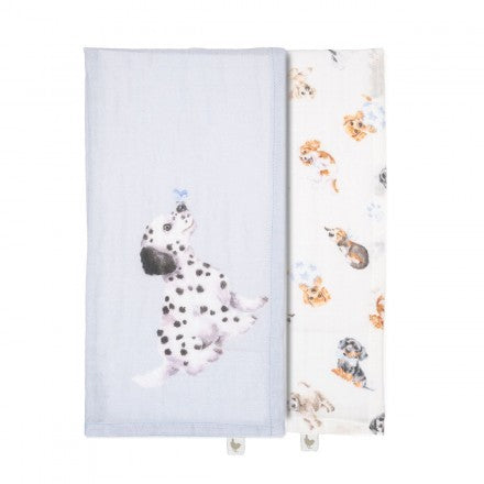 Little Paws' Dog Muslin Gift Set