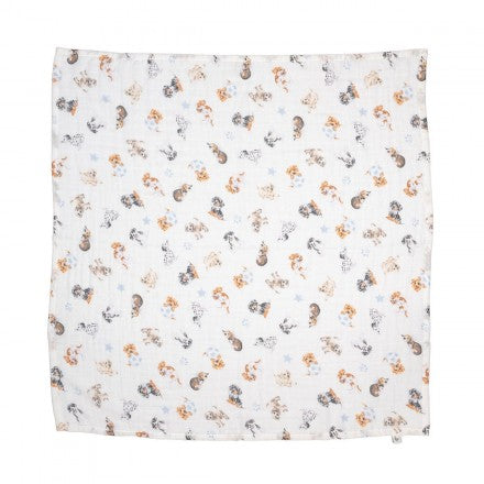 Little Paws' Dog Muslin Gift Set