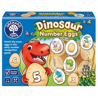 Dinosaur Number Eggs