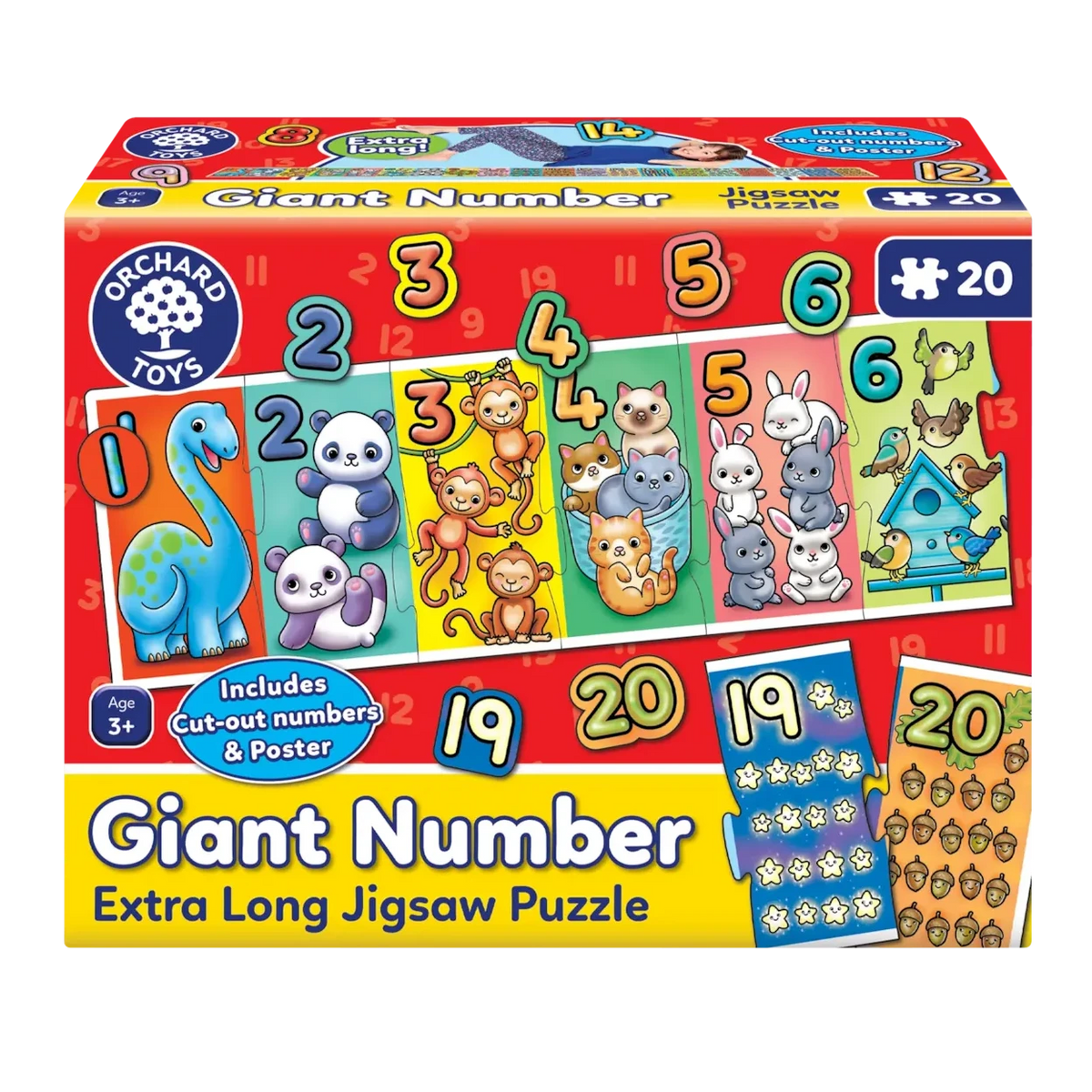 Giant Number Jigsaw