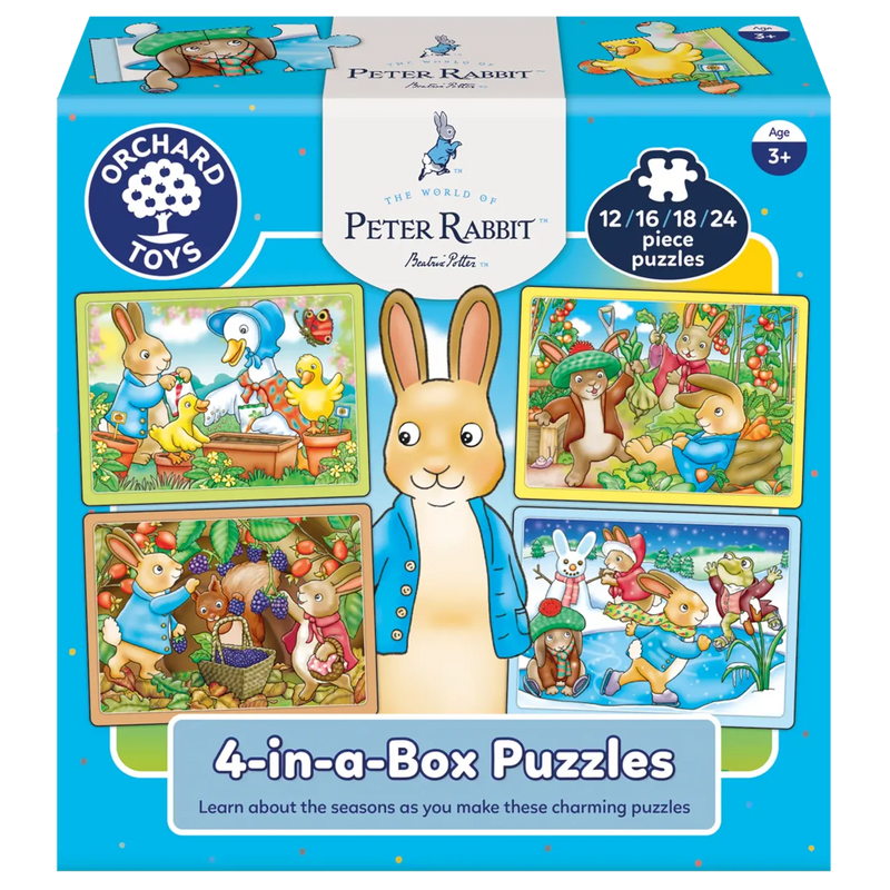Peter Rabbit 4 in a box Puzzle