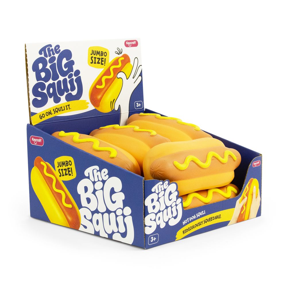 Keycraft Big Squij Hot Dog