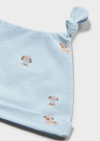 Mayoral Blue Dog Sleepsuit and Hat