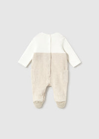 Mayoral Sheep Corduroy Dungaree Set