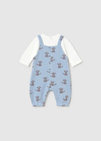 Mayoral Blue Dog Dungaree