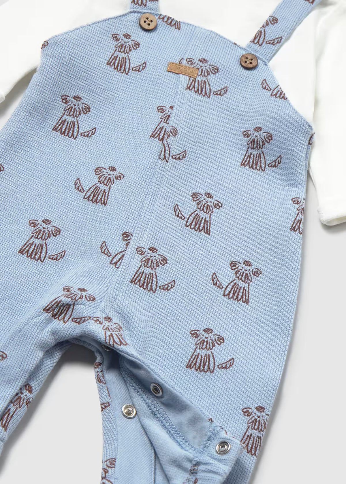 Mayoral Blue Dog Dungaree