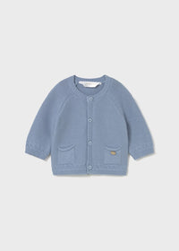 Mayoral Blue Knitted Cardigan