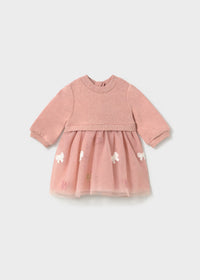 Mayoral Pink Tuelle Dress