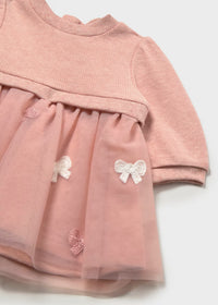 Mayoral Pink Tuelle Dress