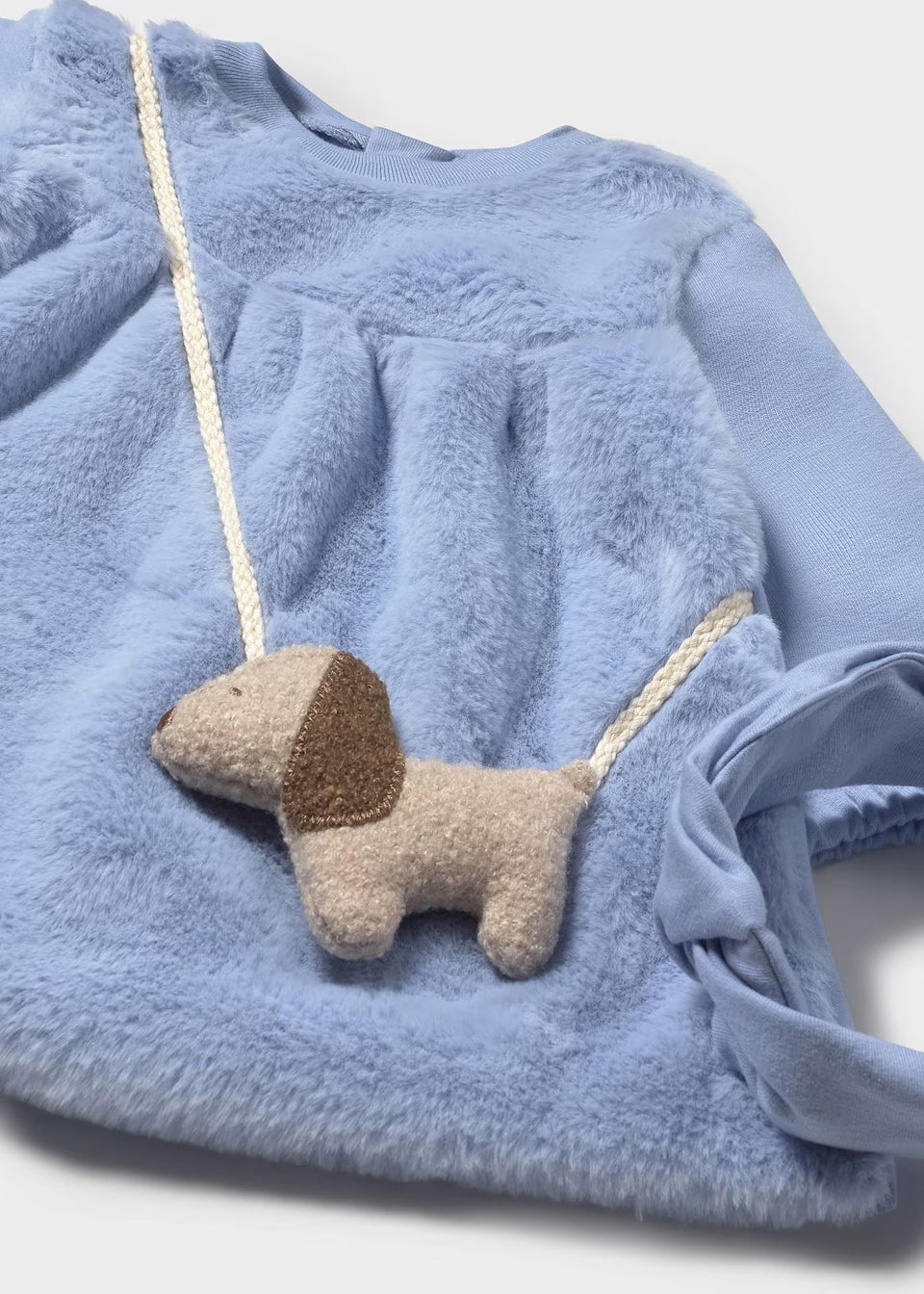 Mayoral Blue Dog dress and Headband